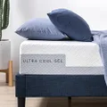 Zinus Cloud Cool Double Mattress | Ultra Cool 7 Zone Gel Green Tea Memory Foam Cooling - Medium Plush Feel Bed