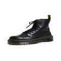 Dr. Martens Unisex Jadon 8-Eye Lace-Up Smooth Leather Boot, Black, UK 3/US M4-W5