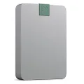 Seagate Ultra Touch 5TB External Hard Drive, Pebble Grey