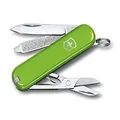 Victorinox Swiss Army Pocket Knife Classic SD with 7 Functions, Smashed Avocado