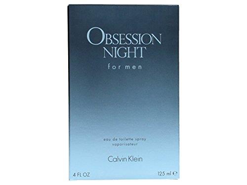Calvin Klein Obsession Night Eau De Toilette Spray 4.0 Oz, 120 ml