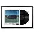 Vinyl Art Kendrick Lamar Good Kid, M.A.A.D City Double Memorabilia Framed