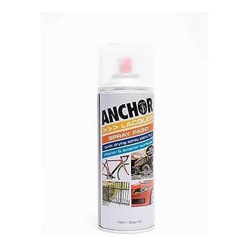 Anchor Lacquer Spray Paint, Gloss Clear, 300 g