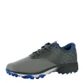 New Balance Men's Fresh Foam X Defender Sl Golf Shoe, Grey/Blue, 10.5 US
