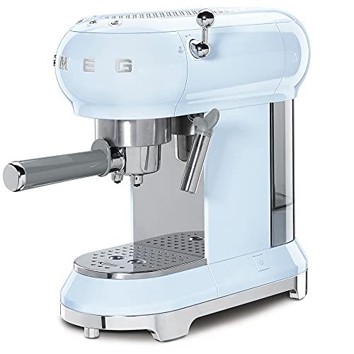 Smeg ECF01 Espresso Coffee Machine Pale Blue