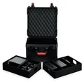Gator Cases Molded Flight Case for (7) Wireless Microphones and Accessories with TSA Approved Locking Latch (GTSA-MICW7)