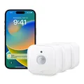 Eve Motion (Matter) 3-Pack - Smart Motion and Light Sensor, Activation of Devices, Secure Smart Home, Future-Proof with Matter & Thread, Works with Apple HomeKit, Alexa, Google Home, SmartThings