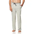 NAUTICA Men's Soft Knit Sleep Lounge Pant, Grey Heather, 1X Big