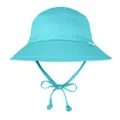 i play. Baby Breathable Bucket Sun Protection Hat-Light Aqua, Aqua, 0/6mo