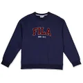 Fila Unisex Classic Sweatshirt, New Navy, XX-Large US