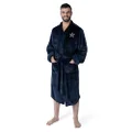 Officially Licensed NFL Men's Silk Touch Lounge Robe, Large/X-Large, Unisex-Adult, 1NFL/34900/0009/AMZ, Blue, 26" x 47"