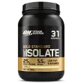 Optimum Nutrition ON Gold Standard 100% Isolate Whey Protein, High Protein Powder with Naturally Occurring BCAAs and Glutamine for Muscle Growth and Support, Vanilla, 31 Servings, 930 g