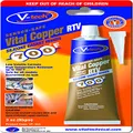 V-Tech Vital RTV Gasket Maker, Copper, 85 g