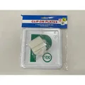 Lylac Car Plates with Clips NSW Green Parking 2 Pieces
