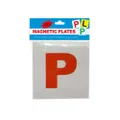 Lylac Magnetic Car Plates 2 Pieces QLD Red P