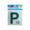 Lylac Car Plates 2 Pieces NSW Green P with Speed Limit