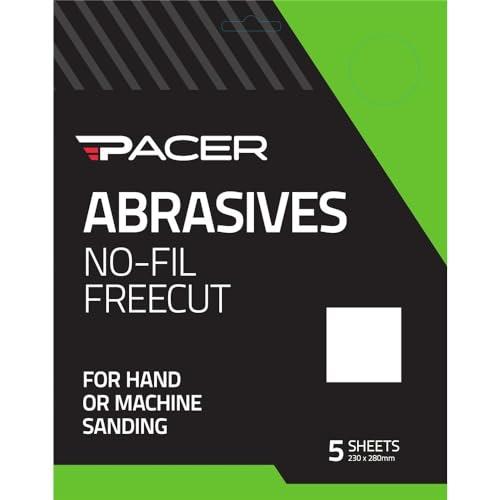 Pacer No-Fil Freecut Automotive Abrasive, 180 g (Pack of 5)
