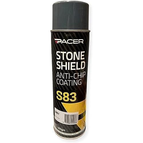 Pacer S83 Stone Shield Anti-Chip Coating Spray, Grey, 400 g