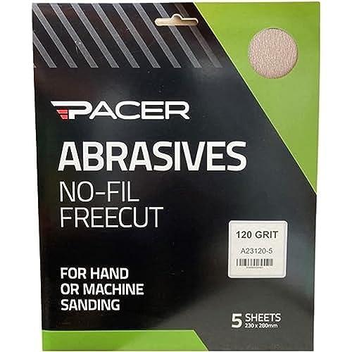 Pacer No-Fil Freecut Automotive Abrasive, 120 g (Pack of 5)