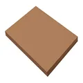 SunWorks Heavyweight Construction Paper, 9 x 12 Inches, Brown, 100 Sheets