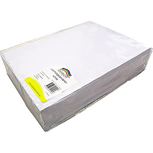 Rainbow Premium Cartridge 110Gsm Paper 500 Sheets, White, 280 x 380 mm