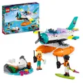 LEGO® Friends Sea Rescue Plane 41752 Building Toy Set,Animal Care Playset with Whale Figure and 2 Mini-Dolls