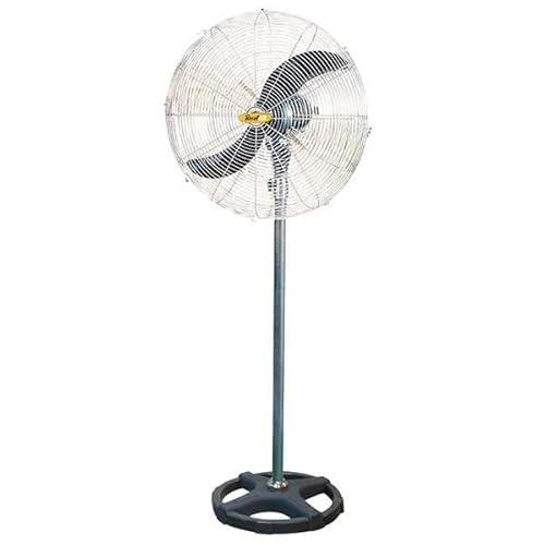 Revelair Aluminium 3 Speed Oscillation Motor Industrial Pedestal Fan, 750 mm Size