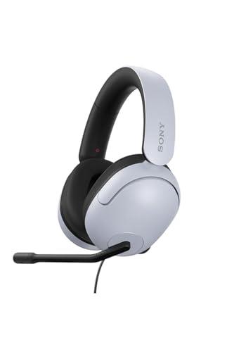 Sony INZONE H3 Gaming Headset - 360 Spatial Sound for Games - Boom Microphone - PC/PlayStation5, White, Standards