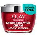 Olay Regenerist Advanced Anti-Aging Micro-Sculpting Face Moisturizer Cream, Fragrance-Free 1.7 Ounces (packaging may vary)