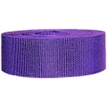 Strapworks Heavyweight Polypropylene Webbing - Heavy Duty Poly Strapping for Outdoor DIY Gear Repair, 2 Inch x 10 Yards - Purple