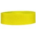Strapworks Lightweight Polypropylene Webbing - Poly Strapping for Outdoor DIY Gear Repair, Pet Collars, Crafts – 1.5 Inch x 50 Yards - Yellow