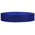 Strapworks Heavyweight Polypropylene Webbing - Heavy Duty Poly Strapping for Outdoor DIY Gear Repair, 1 Inch x 25 Yards - Navy Blue