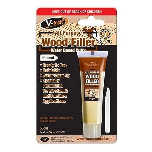 V-Tech Wood Filler, Natural, 50 g