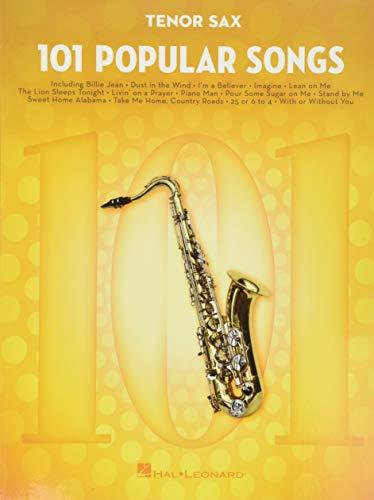 Hal Leonard 101 Popular Songs for Tenor Sax Book