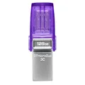Kingston DataTraveler 128 GB USB 3.2 MicroDuo 3C Flash Drive