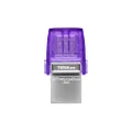 Kingston DataTraveler 128 GB USB 3.2 MicroDuo 3C Flash Drive
