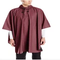 Charles River Apparel Men's Pacific Rain Poncho, Maroon, One Size