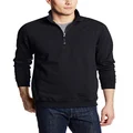 Charles River Apparel Men's Crosswind Quarter Zip Sweatshirt (Regular & Big-Tall Sizes), Navy, Large