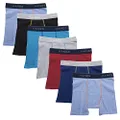 Hanes Toddler Boys' 7-Pack Dyed Boxer Briefs, Assorted, X-Large