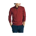 Nautica Men's Navtech Quarter-Zip Sweater, Biking Red, Small