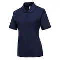 Portwest B209 Naples Women's Polo Workwear Shirt Navy, M