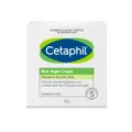 CETAPHIL Rich Night Cream With Hyaluronic Acid 48g, For Dry to Normal Sensitive Skin, Fragrance Free, Paraben Free, Hypoallergenic, Dermatologist Tested