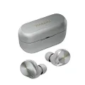 Technics Premium Hi-Fi True Wireless Bluetooth Earbuds with Advanced Noise Cancelling, 3 Device Multipoint Connectivity, Wireless Charging, Hi-Res Audio + Enhanced Calling, Silver (EAH-AZ80E-S)