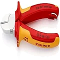 Knipex 1000 V Tethered Diagonal Cutter, 180 mm x 57 mm x 29 mm Size