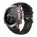 Amazfit Falcon Smart Watch for Men, Premium Multisport GPS Smartwatch, Accurate GPS Tracking, Strength Training, 150+ Sports Modes, Titanium Body, 200m Waterproof, Military-Grade Digital Watch