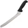 Mercer Culinary M18135BK Serrated Bread Knife, Black