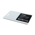 Chef Inox Polypropylene Cutting Board with Handle, 250 mm x 400 mm x 12 mm Size, White
