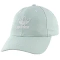 adidas Originals Women's Relaxed Outline Cap, Ash Green/White, ONE Size