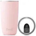 S'well tainless Steel Tumbler-18 Fl Oz-Pink Topaz-Triple-Layered Vacuum Insulated Containers Keeps Drinks Cold for 17 Hours and Hot for 4-with No Condensation-BPA Free Water Bottle, 18 oz