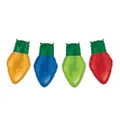 Anagram Standard Shape Christmas Light Bulbs Foil Balloons Decorator Kit